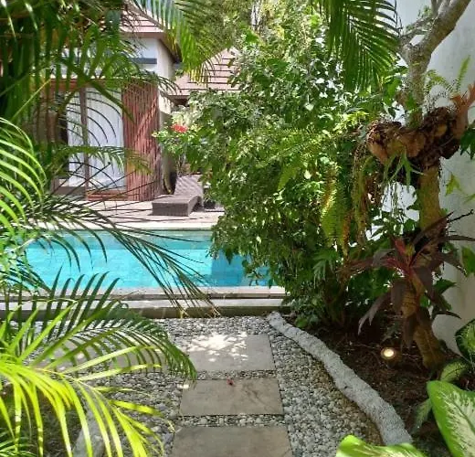 بيت ضيافة Charming In Shared Poolside In Bingin